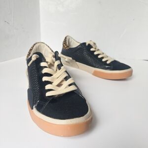 Dolce Vita Black and Tan Sneakers